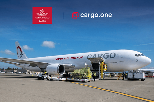 Royal Air Maroc opte pour Cargo. One pour améliorer l’accessibilité numérique de ses services de fret aérien